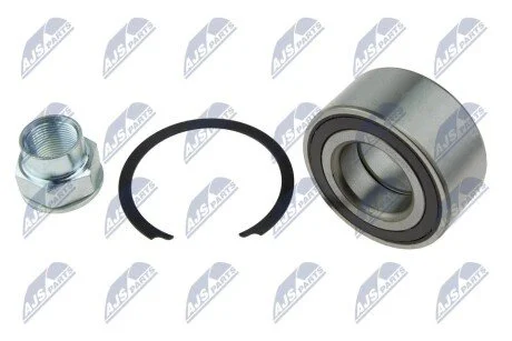 ПІДШИПНИК СТУПИЦІ ПЕР. | FIAT BRAVA 80 1.2 16V 98.12-00.05 /+ABS/, BRAVO 1.2, 1.6V 98.12-00.05 /+ABS/, FIORINO 08-, OPEL CORSA D/E 06-, ADAM 12-, ALFA ROMEO MITO 08- NTY KLPFT021