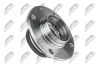 СТУПИЦЯ КОЛЕСА | CITROEN C2/C3 1.1-1.6 02.02-, PEUGEOT 1007 1.4-1.6 04.05- /ТОРМОЗА ДИСКОВЫЕ/ NTY KLTCT021 (фото 2)
