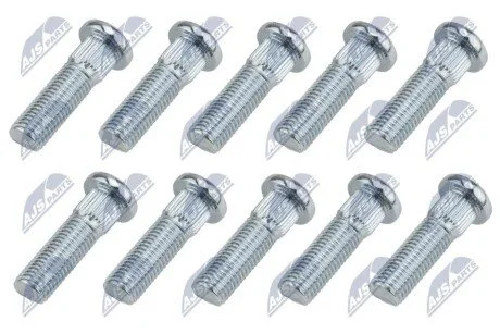 КОМПЛЕКТ ШПИЛЬОК КОЛЕСА | HONDA ACCORD 98-08,CIVIC 01-12,CR-V 97-,ODYSSEY 98- /ПЕРЕД PIASTY/ 10 PCS NTY KSPHD002