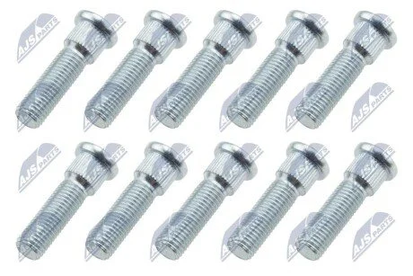 КОМПЛЕКТ ШПИЛЬОК КОЛЕСА | MITSUBISHI PAJERO 91-, 00-, 06- /10 PCS/ NTY KSPMS001