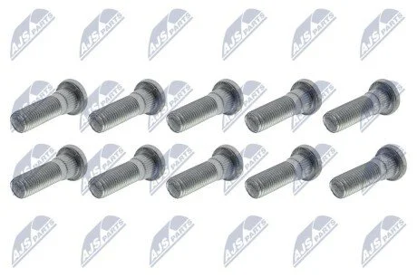 КОМПЛЕКТ ШПИЛЬОК КОЛЕСА | MAZDA 323 BJ -04,323F BA -98, CX-9 07-13, CX-7 06-12, 626 GF 97-02 /10 PCS/ NTY KSPMZ000