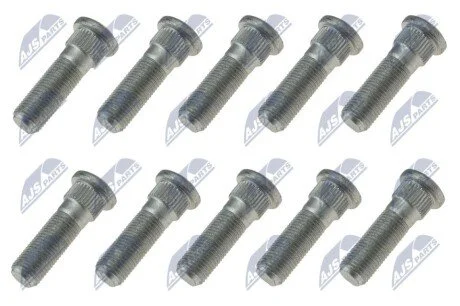 КОМПЛЕКТ ШПИЛЬОК КОЛЕСА | NISSAN PRIMERA P11 96-, ALMERA N16 00-, TINO 98-, MICRA K12 03-, NOTE 05- /10 PCS/ NTY KSPNS001