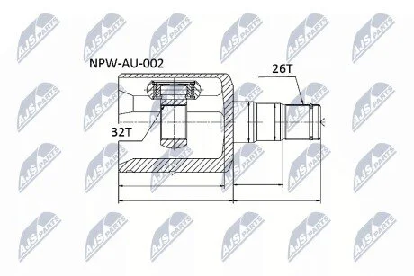 ШРКШ NTY NPWAU002