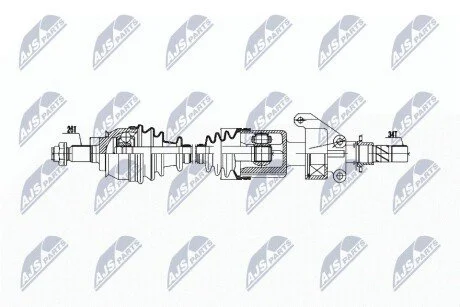 Піввісь NTY NPWBM021