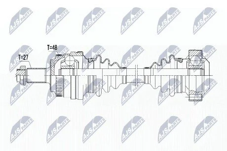 Автозапчасть NTY NPWBM147