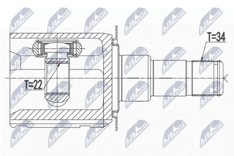 Автозапчастина NTY NPWCH033