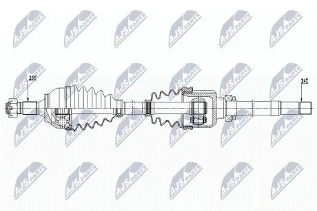 Автозапчасть NTY NPWCT079