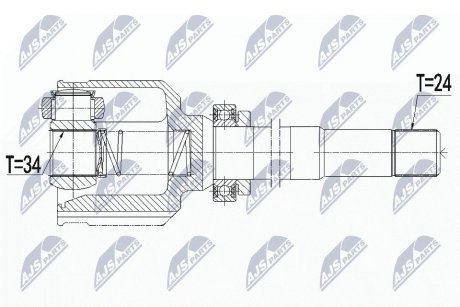 Автозапчасть NTY NPWCT106