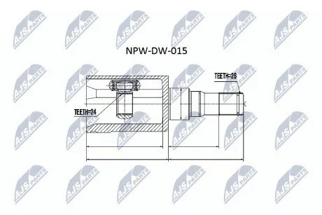 ШРКШ NTY NPWDW015