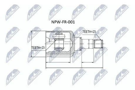 ШРКШ NTY NPWFR001