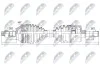 ПІВВІСЬ | FORD TRANSIT MTM 2.2TDCI 06-14 /ЛІВ/ NPWFR042