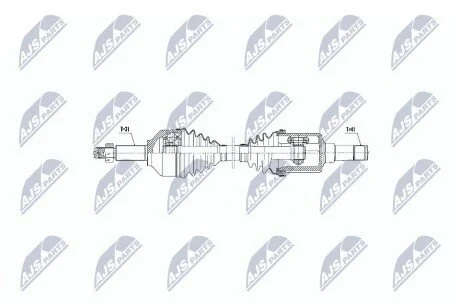 Піввісь NTY NPWFR075