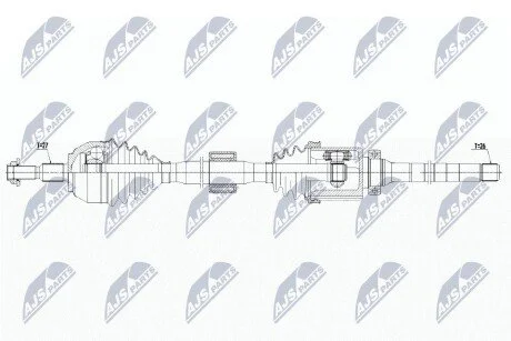 Автозапчасть NTY NPWFR107