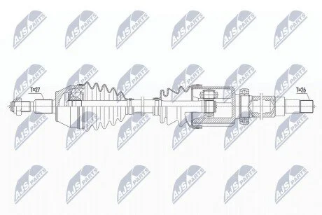 Автозапчасть NTY NPWFR149