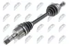 ПІВВІСЬ | FIAT GRANDE PUNTO 1.6D MULTIJET/1.9D MUTLIJET 05-, PUNTO EVO 1.6D MULTIJET 09-, ALFA ROMEO MITO 1.6JTDM 08- /ЛІВ,MTM/ NTY NPWFT043 (фото 2)