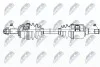 ПІВВІСЬ | FIAT 500 0.9,1.4,1.3JTD 07-, FORD KA 1.3TDCI 08- /ЛІВ/ NPWFT075