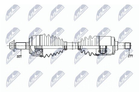 Автозапчасть NTY NPWHD071