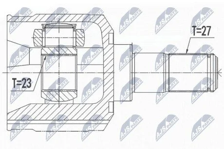 Автозапчасть NTY NPWHY531