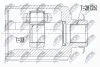 ШРУС внутренний правый Santa Fe, Sorento NPWHY544