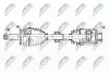 ПІВВІСЬ | HYUNDAI SANTA FE III 2.4 4WD 12-, KIA SORENTO 2.4 2WD/4WD 12- /ПЕРЕД,ПРАВ,ATM/ NPWHY575