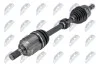 Фото 2 - піввісь | hyundai santa fe iii 2.4 4wd 12-, kia sorento 2.4 2wd/4wd 12- /перед,лів,atm/ NTY NPWHY583 ПІВВІСЬ | HYUNDAI SANTA FE III 2.4 4WD 12-, KIA SORENTO 2.4 2WD/4WD 12- /ПЕРЕД,ЛІВ,ATM/ NTY NPWHY583 (фото 2)