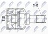 ШАРНІР РІВНИХ КУТОВИХ ШВИДКОСТЕЙ | HYUNDAI SANTA FE I 2.4 4WD 01-06, SANTA FE II 4WD 06-12, TUCSON 4WD 06-10 /ЗАД,L=P/ NTY NPWHY596 (фото 1)