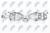 Піввісь права Hyundai Santa Fe 2,2 CRDi 08-09 NPW-HY-599