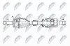 ПІВВІСЬ | HYUNDAI SANTA FE 2.4 2WD/4WD 10-12, KIA SORENTO 2.4 2WD/4WD 09- /ПЕРЕД,ЛІВ,MTM/ NPWHY625