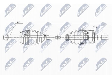 Автозапчасть NTY NPWKA356