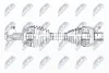 ПІВВІСЬ | MERCEDES A W176 A160CDI-A220CDI, A200 12-, B W246/W242 B160CDI-B220CDI 11-, CLA C117 CLA180CDI, CLA200 13 /ПЕРЕД,ПРАВ/ NPWME059