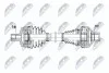 ПІВВІСЬ | MERCEDES W176 A180CDI 15-, W242/W246 B180CDI 15-, GLA180/GLA200/G250 W156 14- /ATM,ПЕРЕД,ПРАВ/ NPWME067