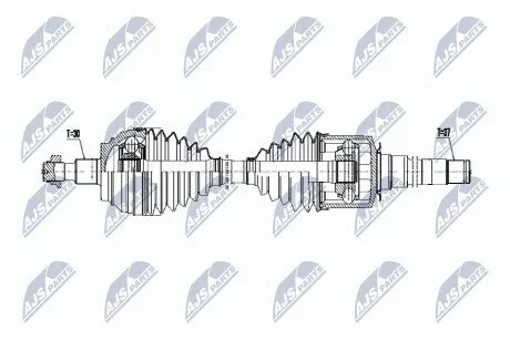 Піввісь NTY NPWME069