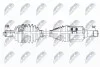 ПІВВІСЬ | MERCEDES 4MATIC E W212/S212 09-16, CLS C218/X218 11-17 /ПЕРЕД,ПРАВ,ATM/ NPWME104