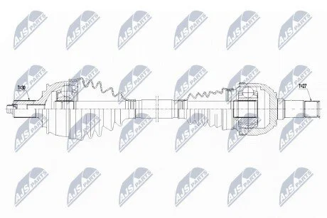 Автозапчасть NTY NPWME116