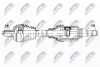 ПІВВІСЬ | MERCEDES C W205/S205/C205/A205 4MATIC 13- /ПРАВ,ПЕРЕД,ATM 9G-TRONIC/ NPWME144