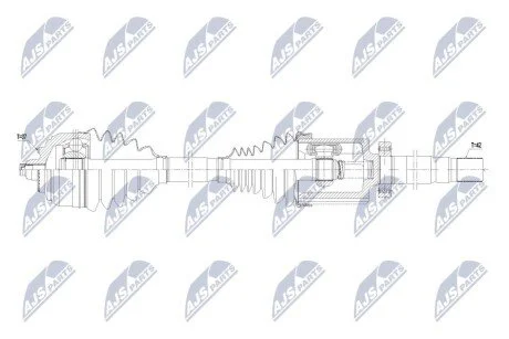 P╙гOМ NAP╩DOWA MERCEDES SPRINTER B907,B910 211CDI,214CDI,311CDI,314CDI,318C NTY NPWME172 (фото 1)