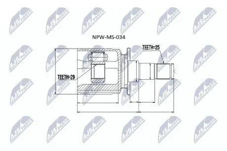 ШРКШ NTY NPWMS034