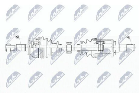 Піввісь NTY NPWMZ054