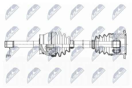 ПІВВІСЬ | NISSAN TERRANO II 2.4I,2.7TD,3.0DI 93-06 /ПЕРЕД,Л/П NTY NPWNS084 (фото 1)