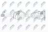 ПІВВІСЬ | NISSAN PICK UP/NAVARA D22 2.5D,2.5TD,2.5DCI 97-05, D21 2.5D,2.5TD 87-97, NP300 2.5DCI 4WD 08- /ПЕРЕД, Л/П, MTM,ATM/ NPWNS104