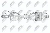 ПІВВІСЬ | NISSAN PRIMERA P12 2.0I, 2.2DI 126KM 02-/ЛІВ,MTM/ NTY NPWNS140 (фото 1)