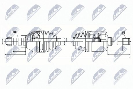 Піввісь NTY NPWPL034 (фото 1)