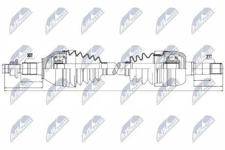 Піввісь NTY NPWPL036 (фото 1)