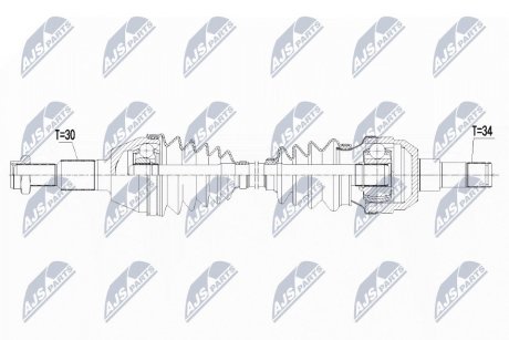 Автозапчастина NTY NPWPL085