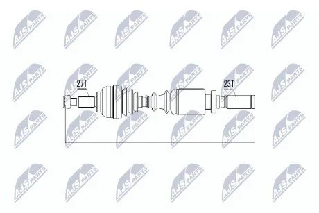 Піввісь NTY NPWRE004 (фото 1)