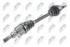 ПІВВІСЬ | RENAULT SCENIC II/GRAND SCENIC II 1.5DCI,1.6 03- /ЛІВ/ NTY NPWRE031 (фото 2)