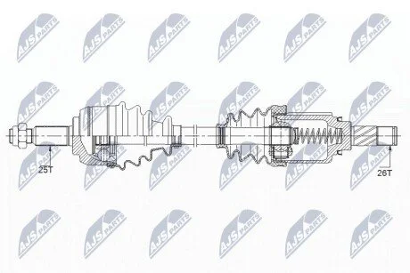 Автозапчасть NTY NPWRE148
