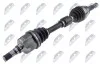 ПІВВІСЬ | RENAULT MEGANE IV 1.6DCI 130KM 160KM 16-, SCENIC/GRAND SCENIC 1.6DCI 160 16-, 1.7 BLUE DCI 18- /ЛІВ,ATM DW6/ NTY NPWRE190 (фото 2)