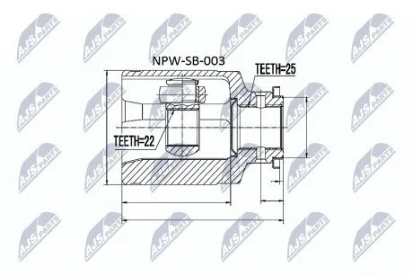 ШРКШ NTY NPWSB003