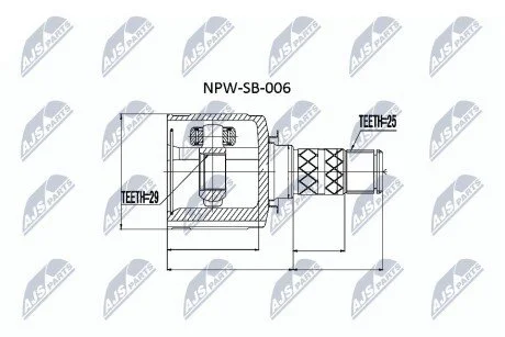 ШРКШ NTY NPWSB006